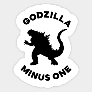 Godzilla minus One Sticker